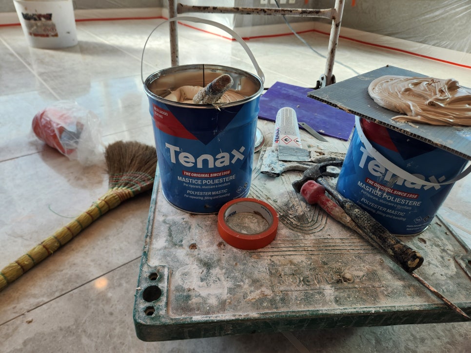 테낙스 줄눈 시공