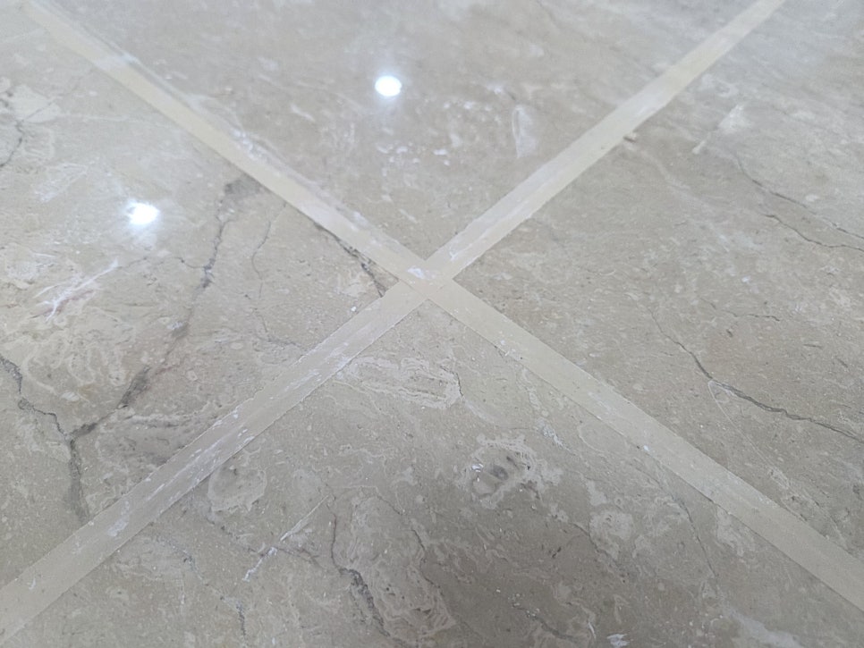 연마 전후 비교