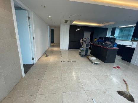 작업 전 거실 전경 1