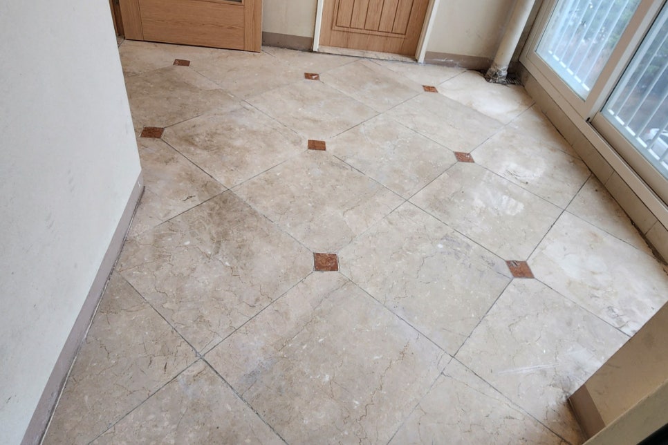 작업 전 다른 각도