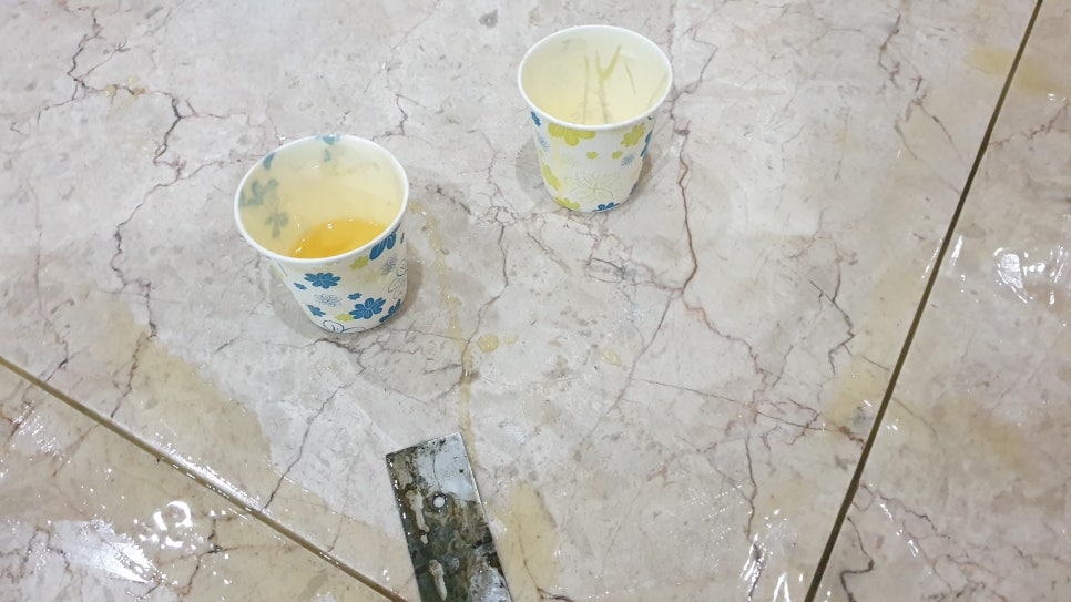 석재본드 주입 2